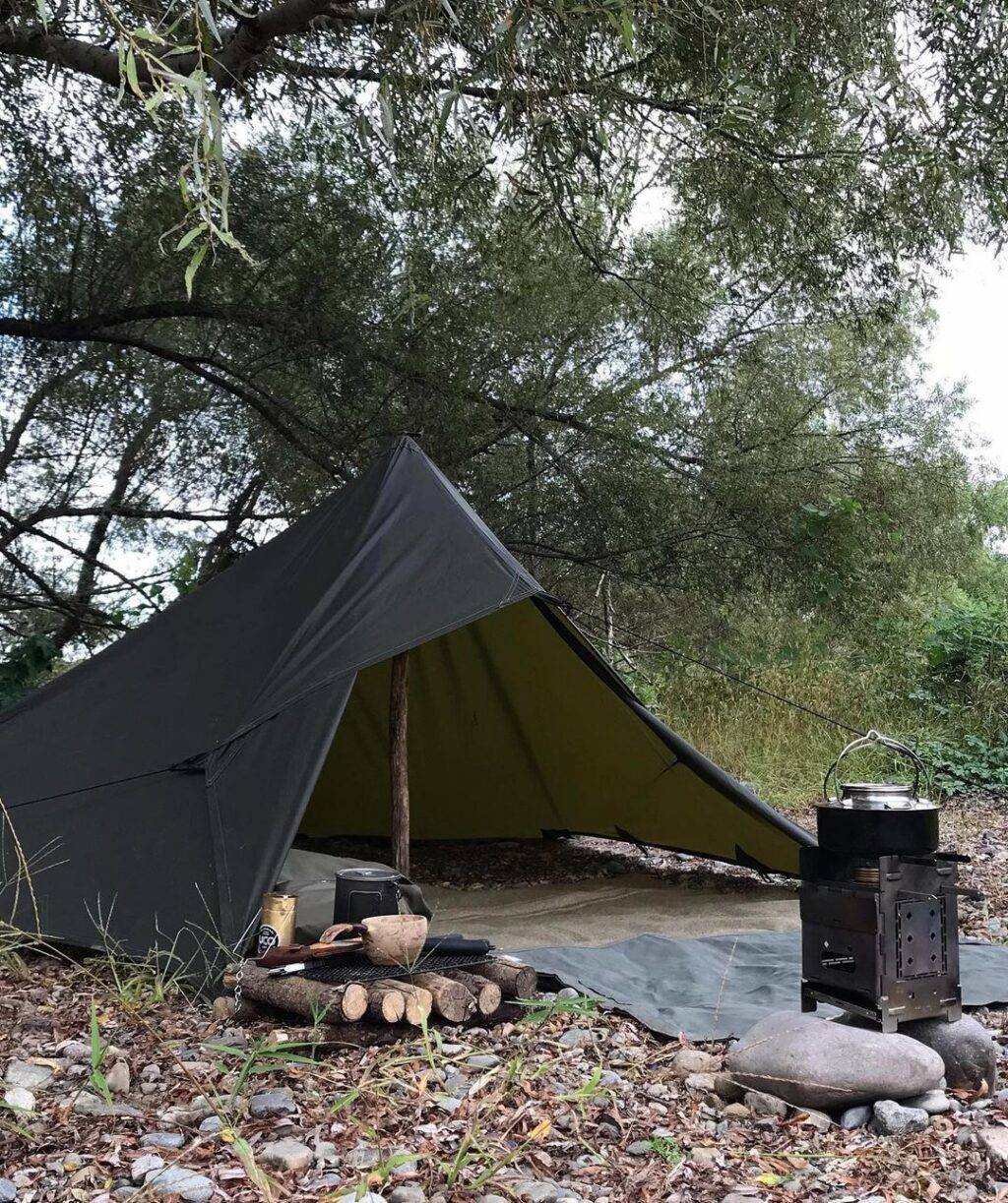10x10ft Bushcraft Spain Oilskin Tarp Bushcraft Spain