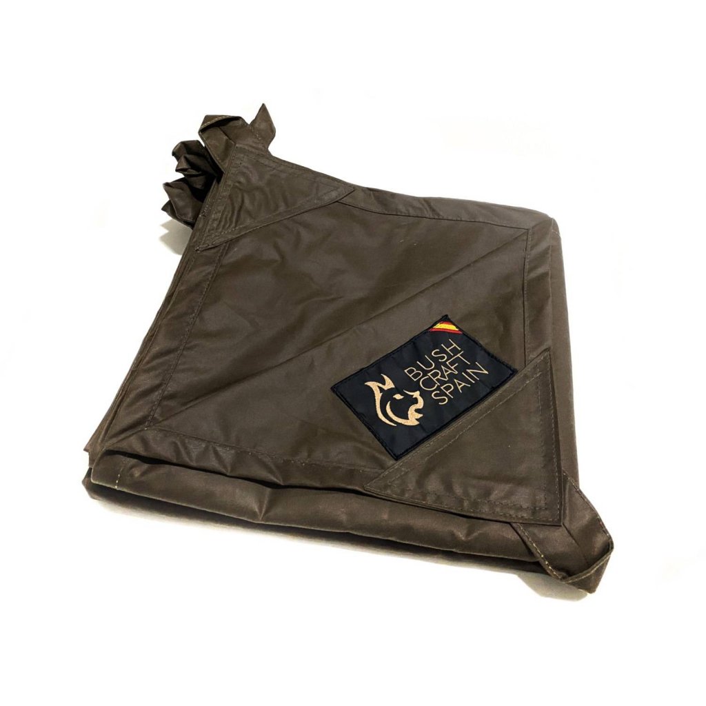 Oilskin & Wool Ground Cloth Bushcraft Spain
