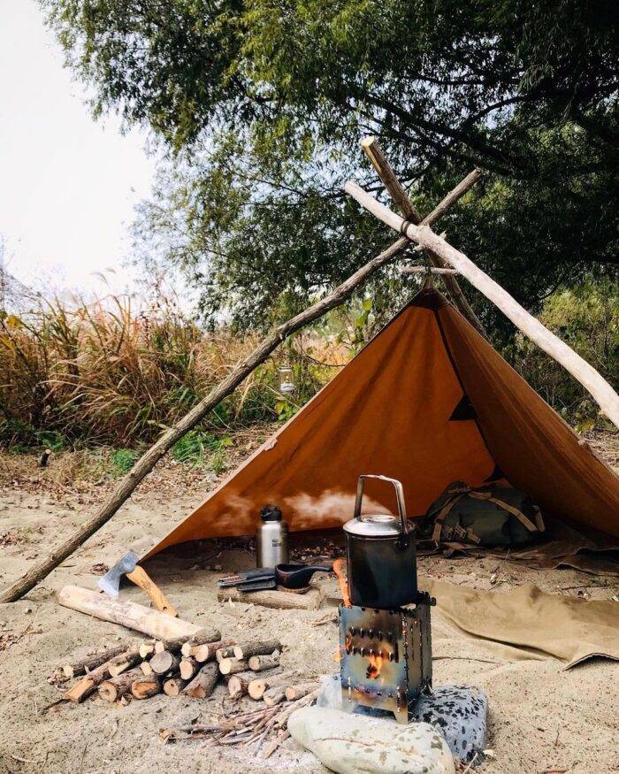 Bushcraft Spain Oilskin Tarp Bushcraft Spain