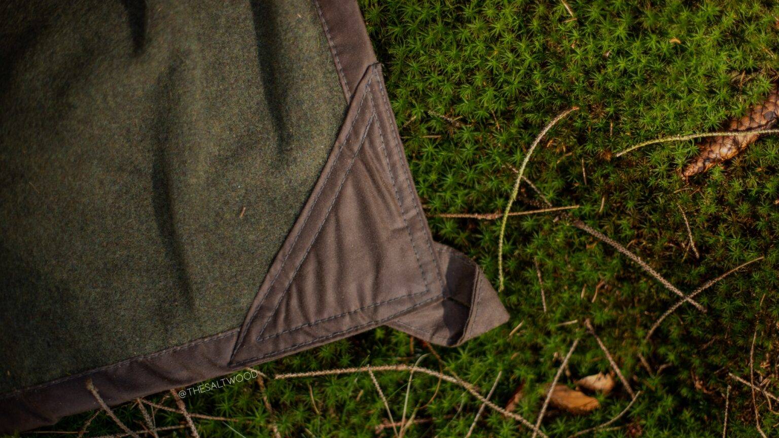 Oilskin & Wool Ground Cloth Bushcraft Spain
