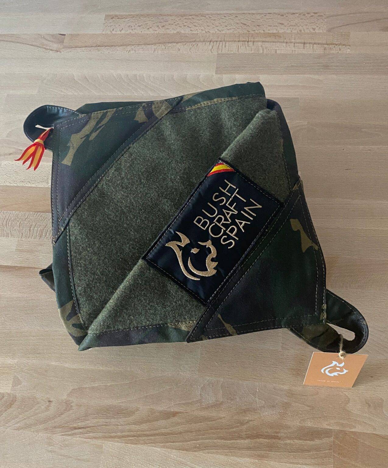 Oilskin & Wool Ground Cloth Bushcraft Spain