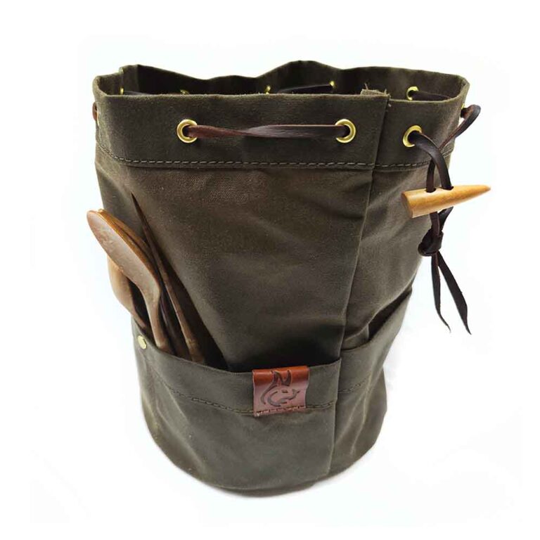 OILSKIN BUSHPOT BAG - Bushcraft Spain