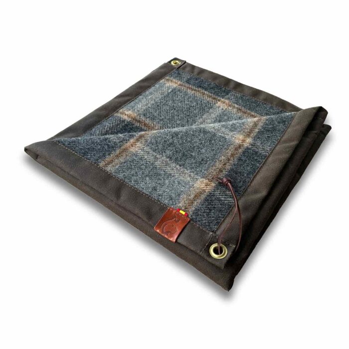 Limited Edition Oilskin & Wool Mat - Silos