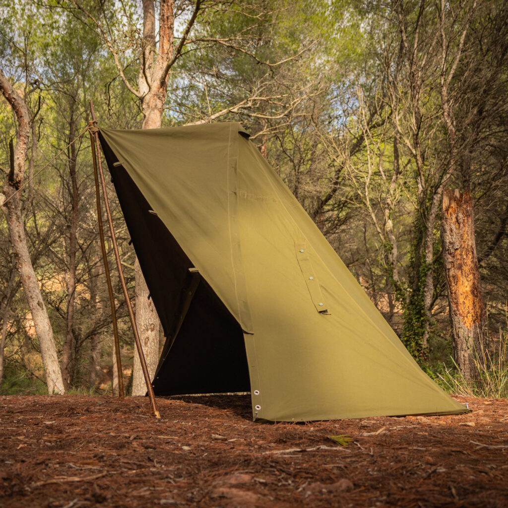 Polish Army Poncho Modification Bushcraft Spain